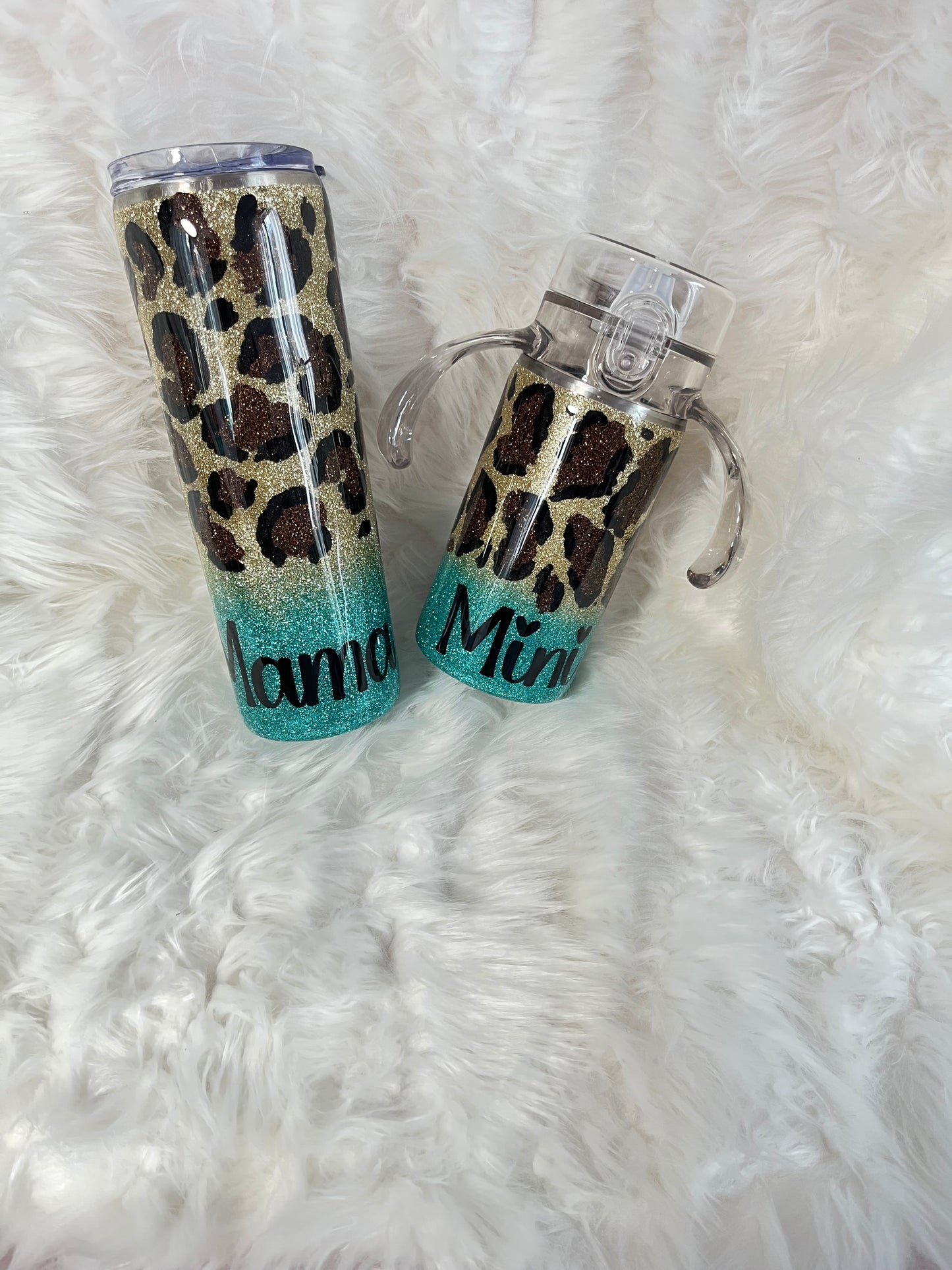 MTO {Leopard Print} MAMA and MINI