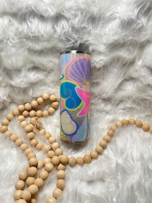 RTS {Sea Shell} 20oz Tumbler